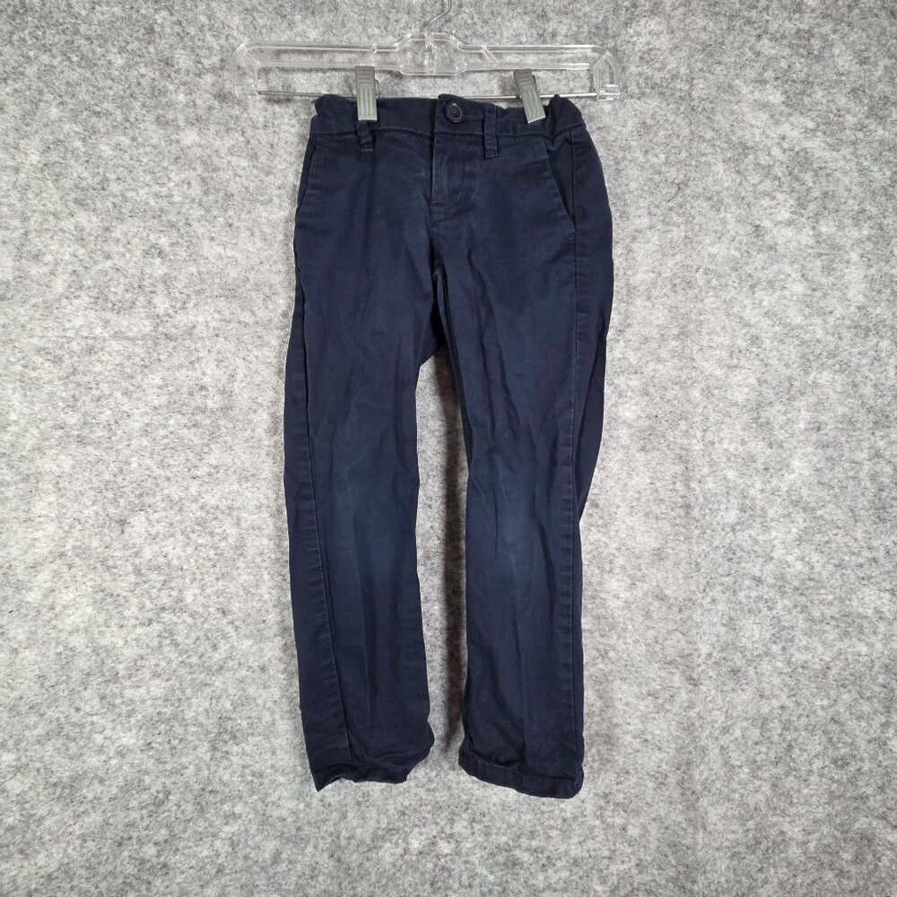 Gap Kids Pants Flat Front Chico Navy Size 5 Youth